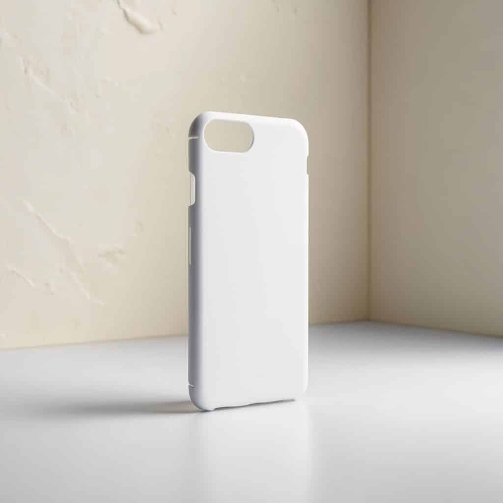 A Blank Phone Case