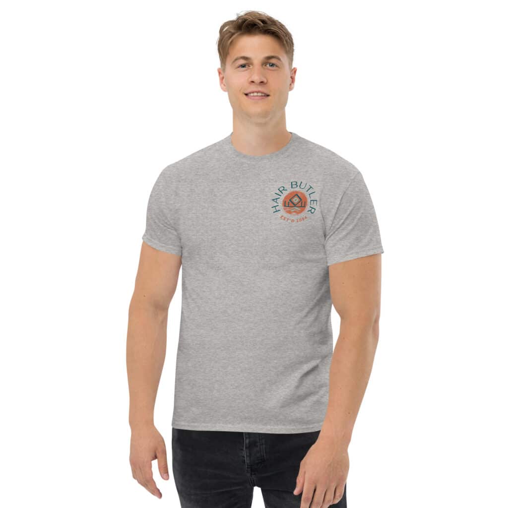 unisex classic tee sport grey front 6740ead509ba4