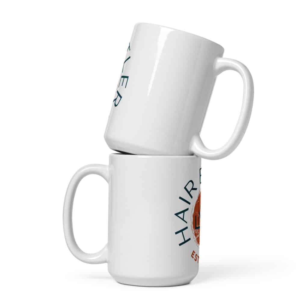 White glossy mug - Image 3