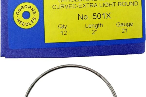 CS Osborne 12 curved 2 inch needles Hair Butler™ hair extension workstation tool