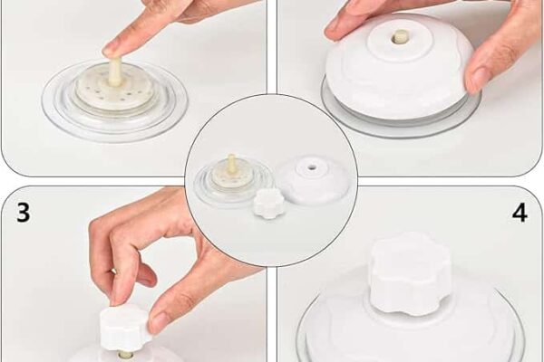 Suction Cups for Wall Butler and simplified directions Hair Butler™ hair extension workstation tool