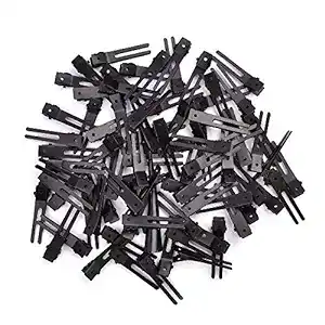 Choicebaby double prong clips in a pile Hair Butler™ hair extension workstation tool