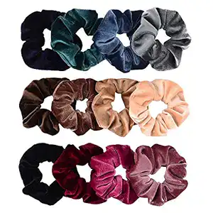 Velvet Scrunchie in 12 colors Hair Butler™ hair extension workstation tool