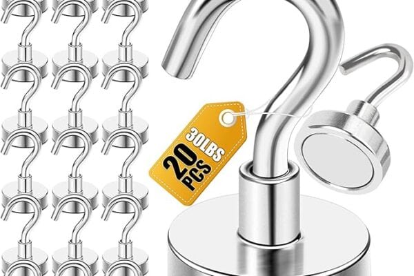 Hook magnets for accessory attachment Hair Butler™ hair extension workstation tool